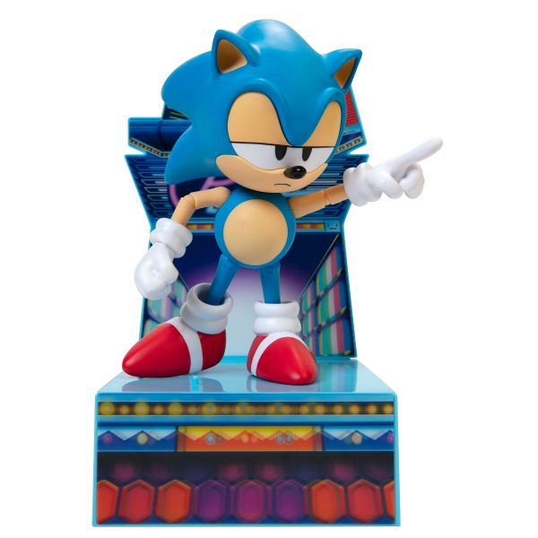Nintendo Sonic - Figurina cu articulatii si elemente interschimbabile, 30 de ani Editie Aniversara Sonic