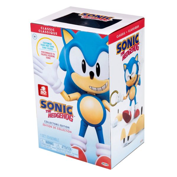Nintendo Sonic - Figurina cu articulatii si elemente interschimbabile, 30 de ani Editie Aniversara Sonic