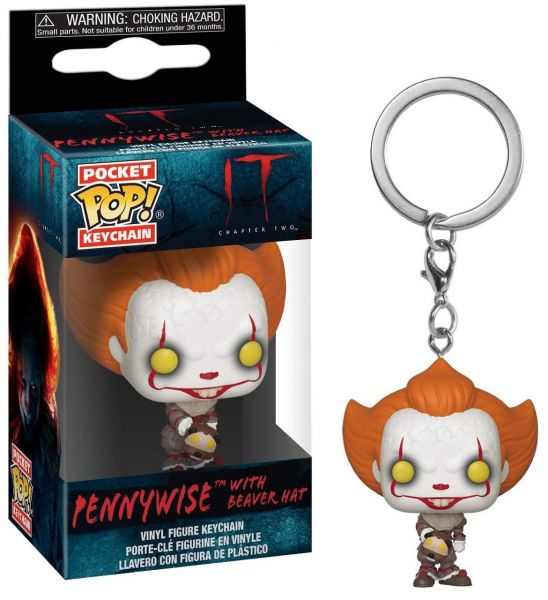 Breloc FUNKO Pop IT 2 Pennywise with beaver hat
