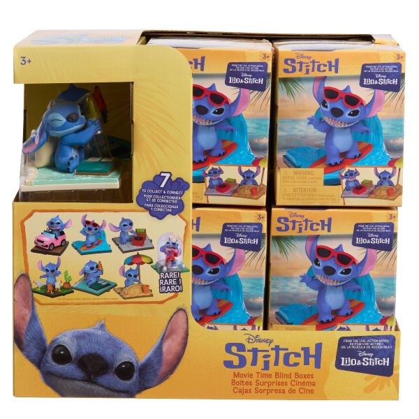 Disney Stitch - Mini-figurina ascunsa in cutie, diverse personaje