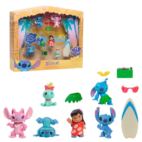 Disney Stitch - Set mini-figurine si accesorii blister