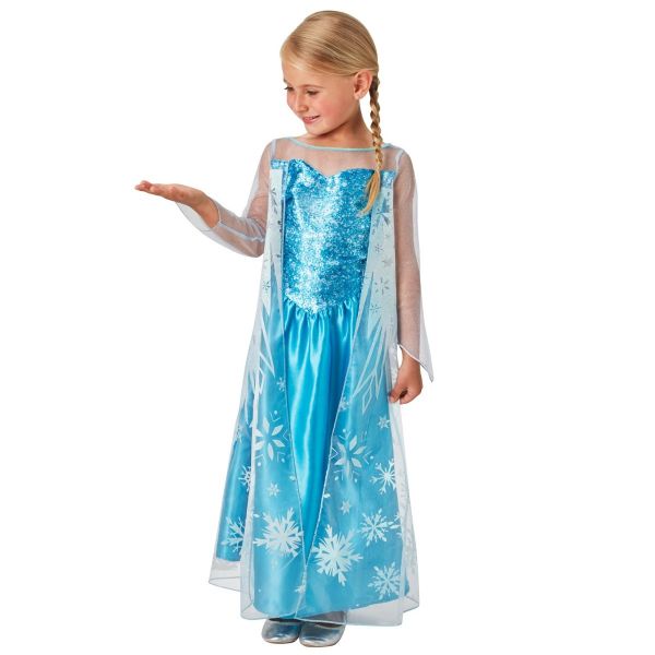 Rochita clasica Elsa, Disney Frozen, 3-4 ani