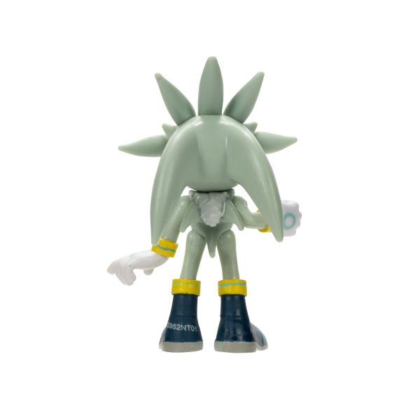 Nintendo Sonic - Figurina 6 cm, Modern Silver Sonic, S13
