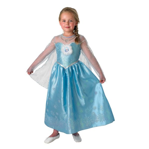 Rochita deluxe Elsa regina zapezii, Disney Frozen, 7-8 ani