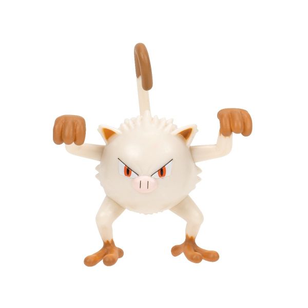 Pokemon - Set 2 figurine Clip n Go, (Mankey & Nest Ball) S14