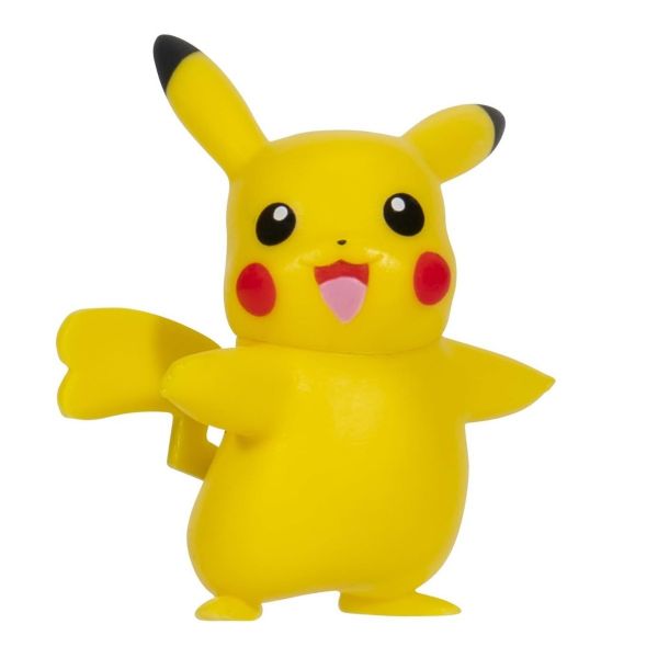 Pokemon - Set 2 figurine Clip n Go, Pikachu (Female) with Love Ball W19